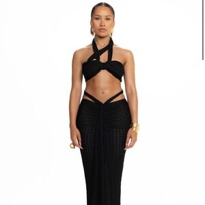 BBX BRAND TWO PIECE SKIRT SET - SIZE S